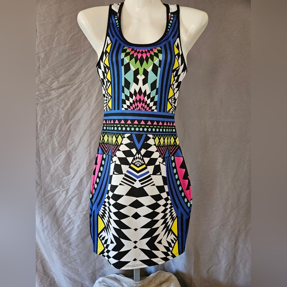 Material Girl Dresses & Skirts - Material Girl Funky Bodycon Dress